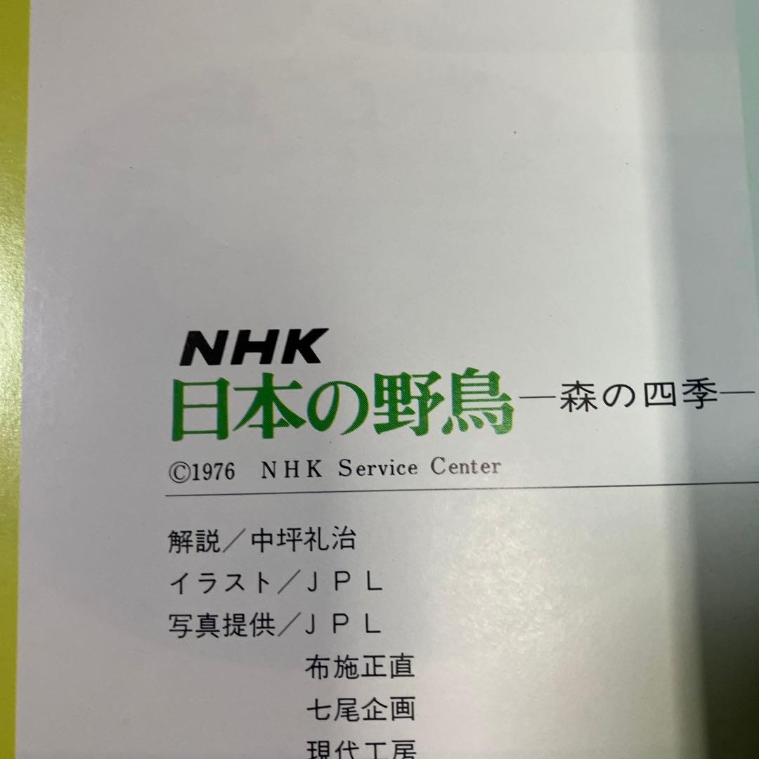 日本の野鳥 森の四季 NHK 1976