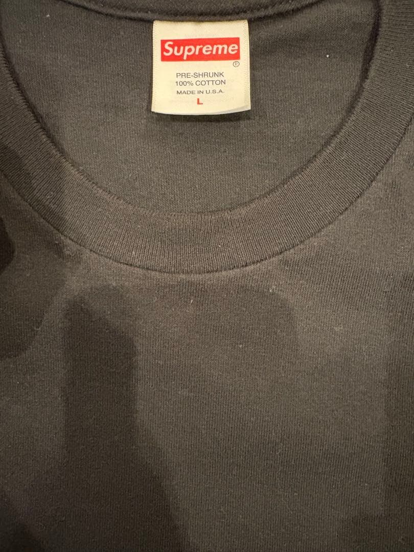 【美品】 Supreme Tシャツ　アラビア語ロゴ ブラック　Lサイズ