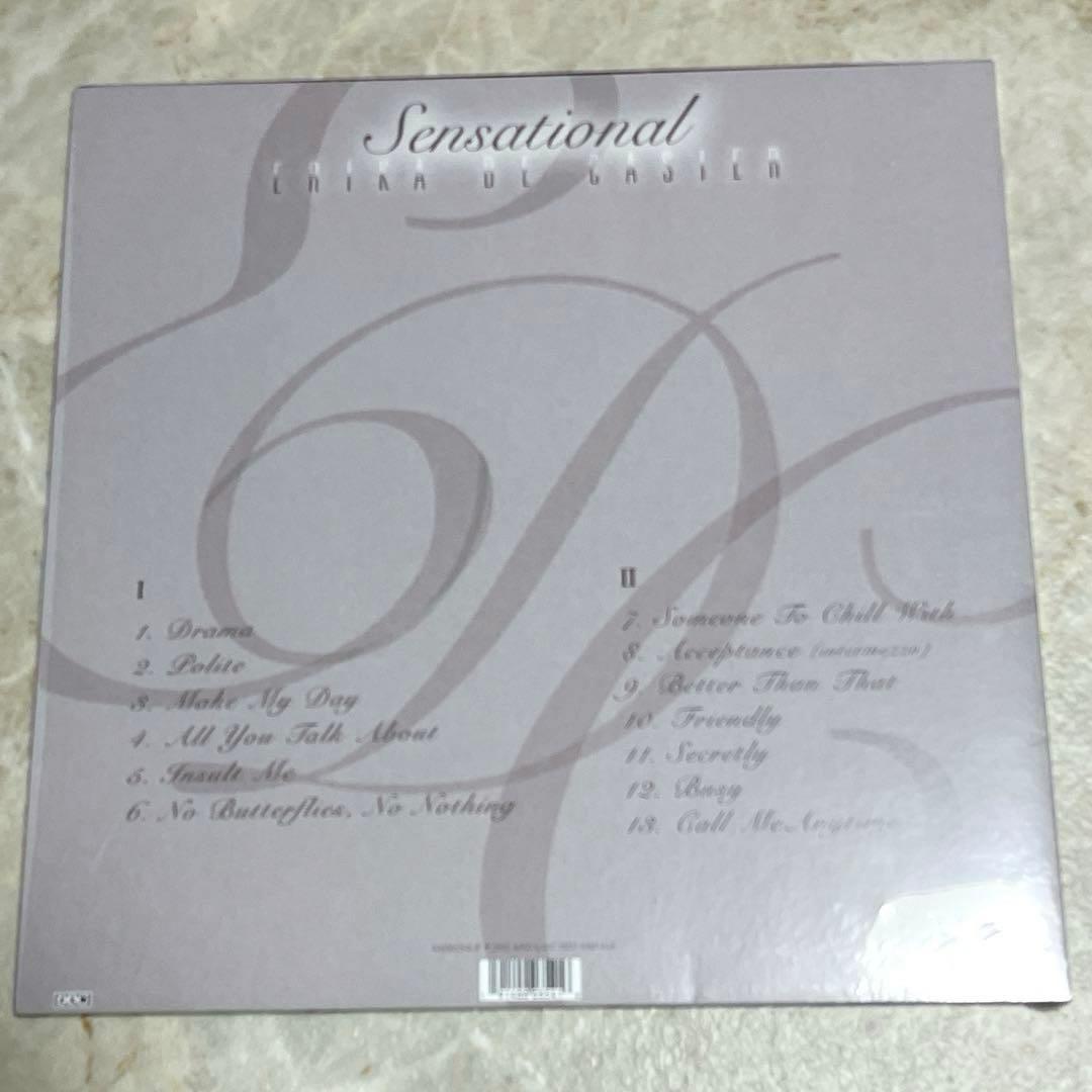 エリカドカシエール センセーショナル レコード LP クリア盤
