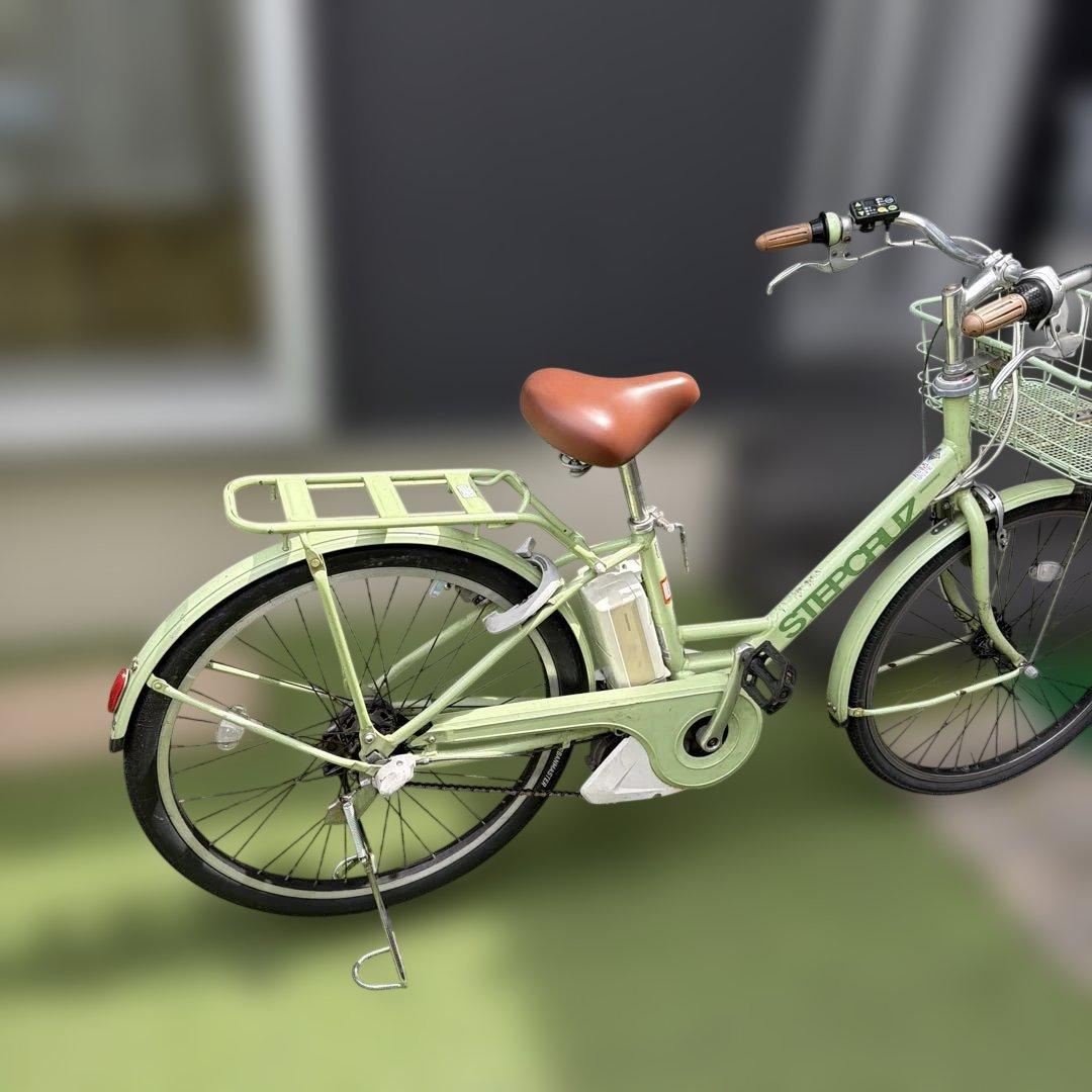 サ*ラ様 電動アシスト自転車26インチ バッテリー付 充電器付 通学 大阪 引き