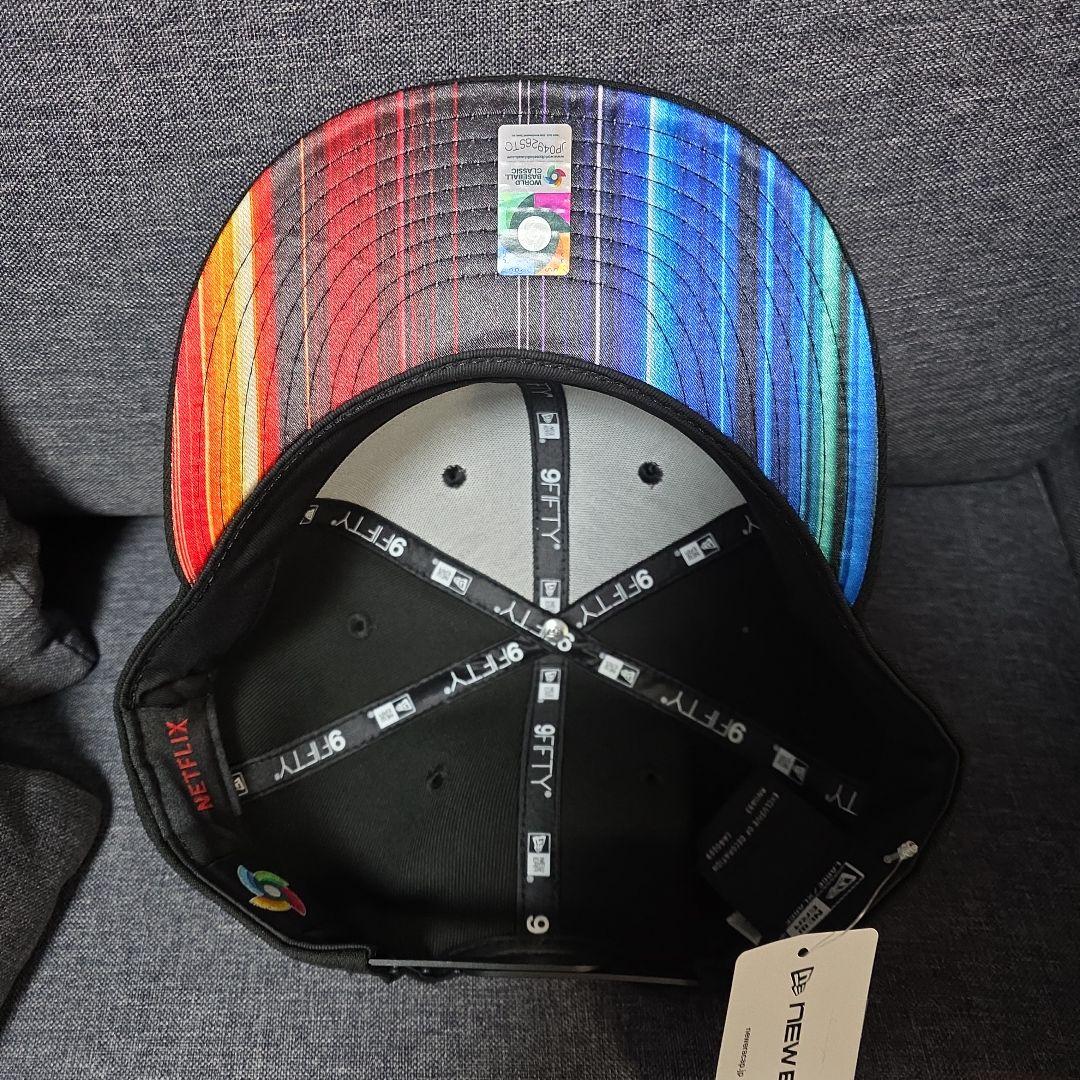 9FIFTY WBC × Netflix サイドロゴ L/XL