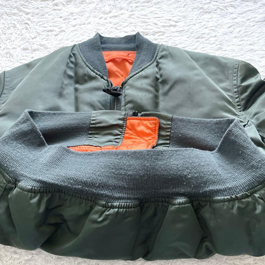 希少　made in USA 80s ALPHA MA-1 旧タグ3本タグ