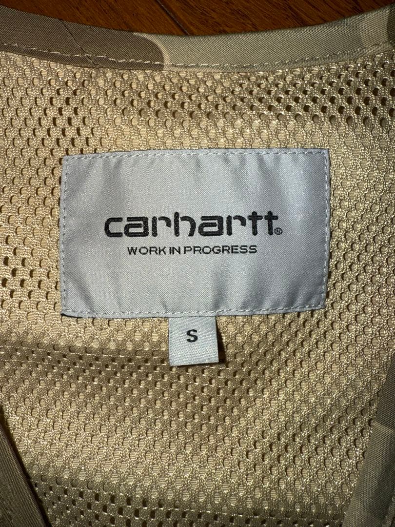 Carhartt 迷彩柄 ベスト Sサイズ