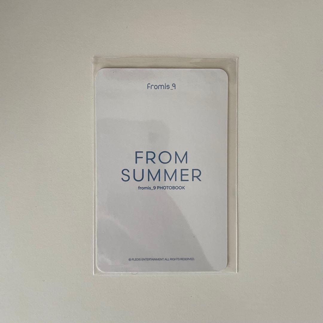 fromis_9 FROM SUMMER ジホン トレカ 特典 withmuu
