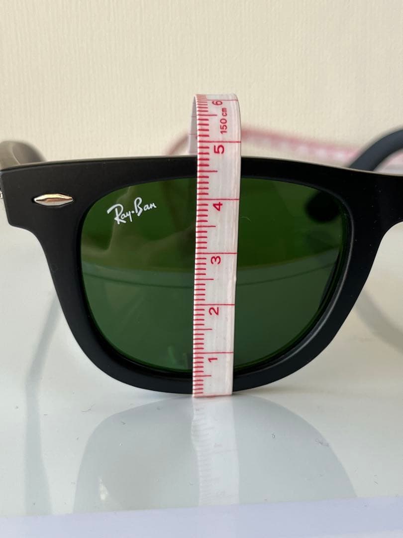 Ray•Ban　ウェリントン　ブラックレンズ　サングラス　未使用品　付属品あり