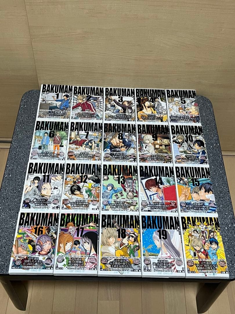 バクマン。全巻初版帯付 大場つぐみ 小畑 健 週刊少年ジャンプ 集英社