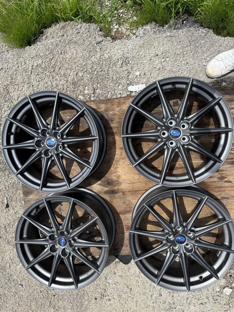SUBARU BRZ ZD8 STiスポーツ純正 アルミホイール 4本セット