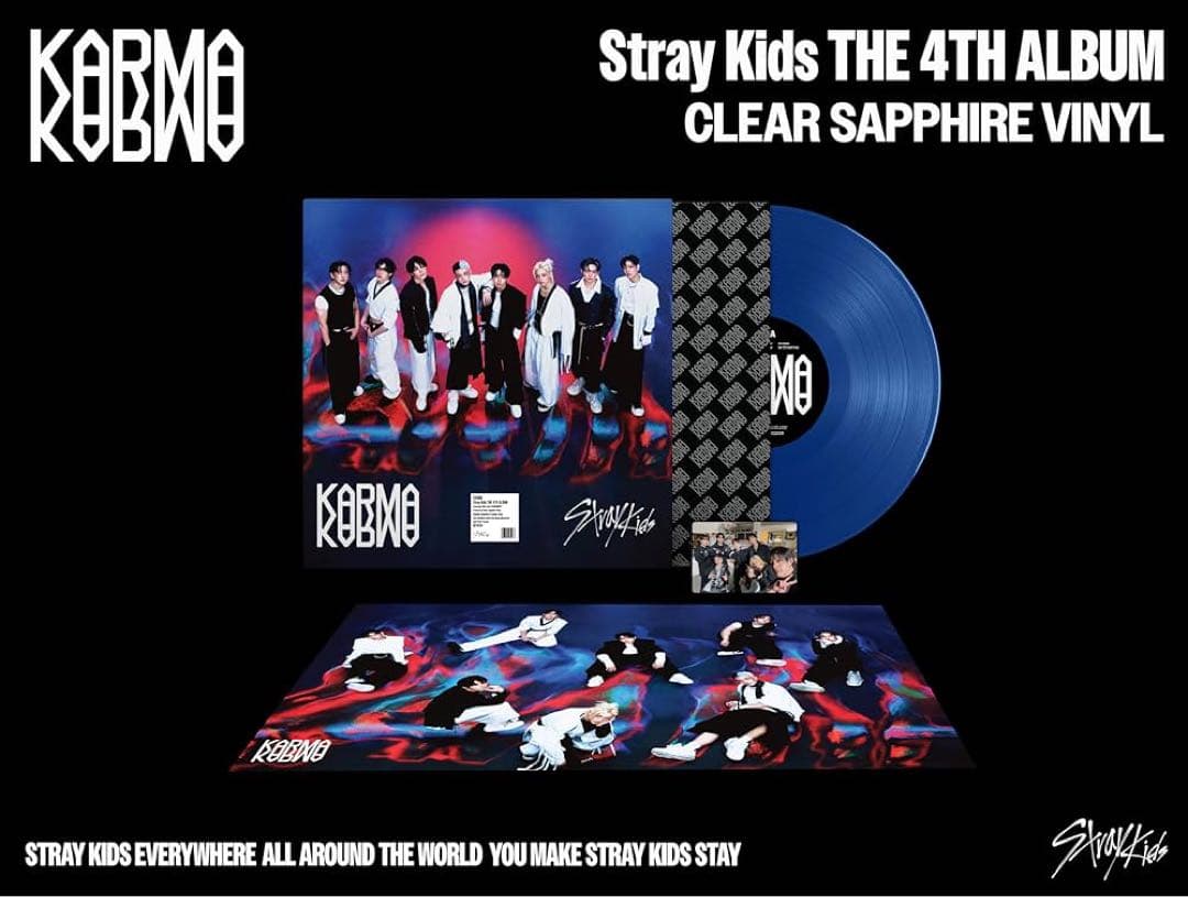 【即購入可】KARMA Vinyl CLEAR SAPPHIRE LP ver.