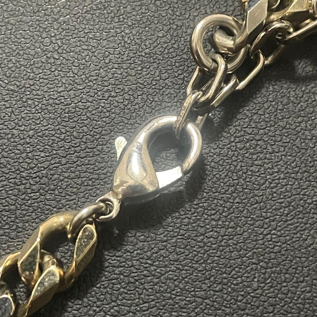 未使用級✨DIOR CD ICON チェーンリンクネックレス シルバーディオール