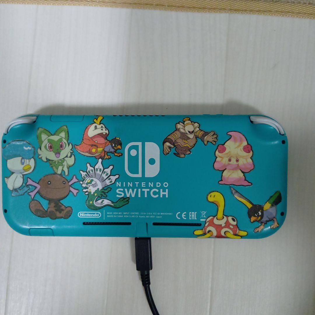 Nintendo Switch Lite ターコイズ 作動可能ジャンク品　箱無し