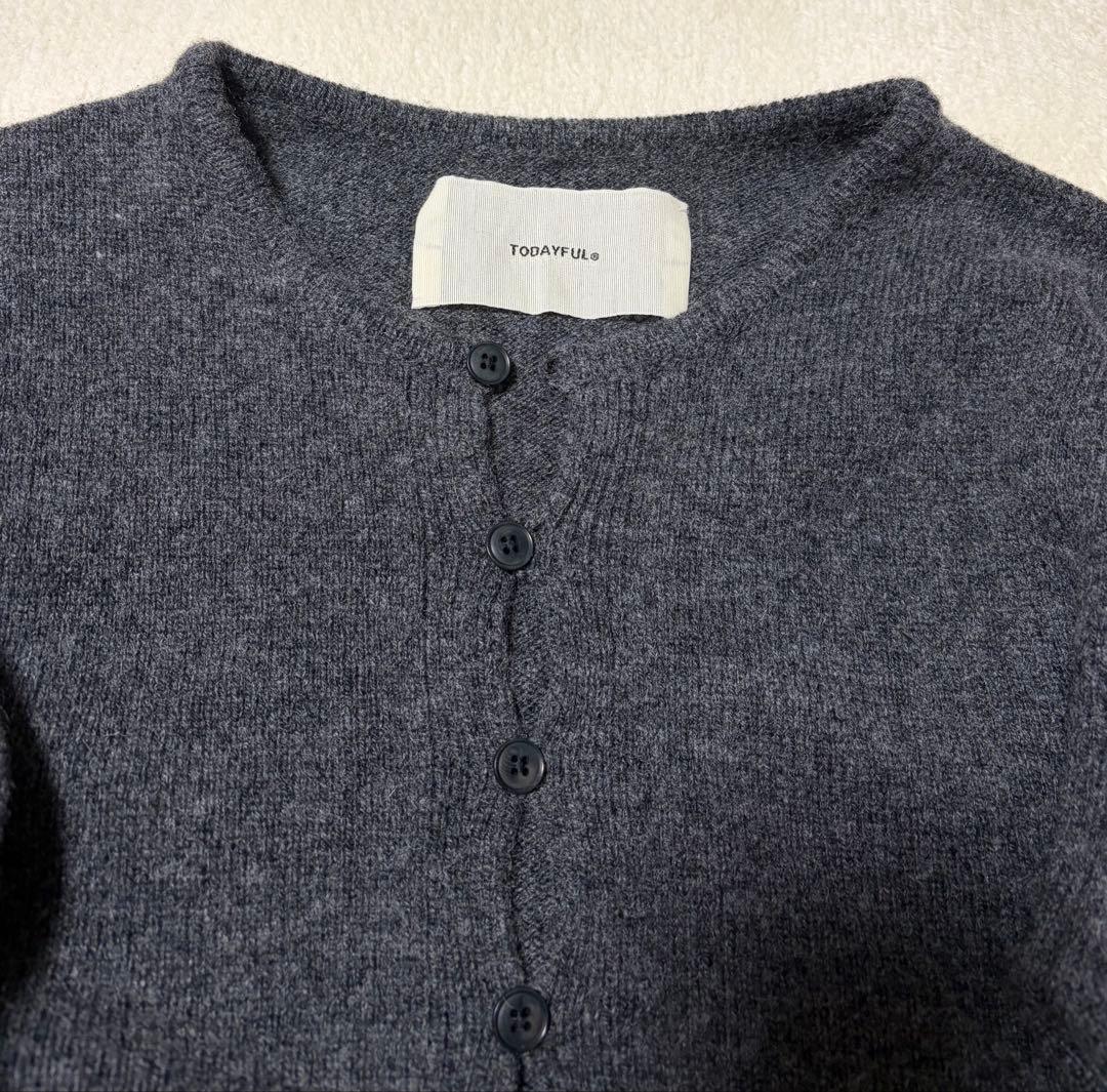トップス todayful cashmere compact cardigan