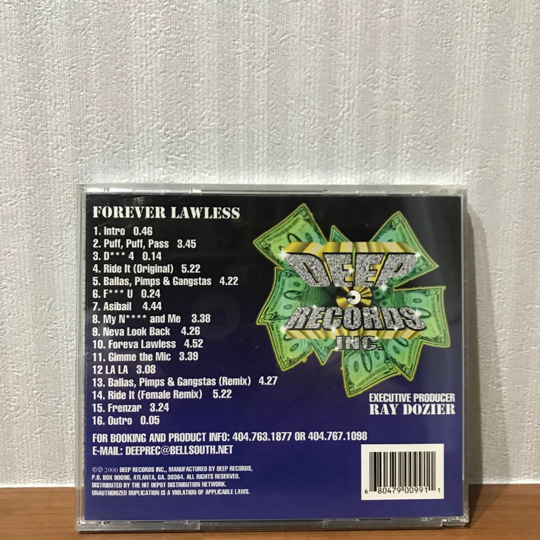 洋楽 FOREVER LAWLESS G-RAP G-FUNK