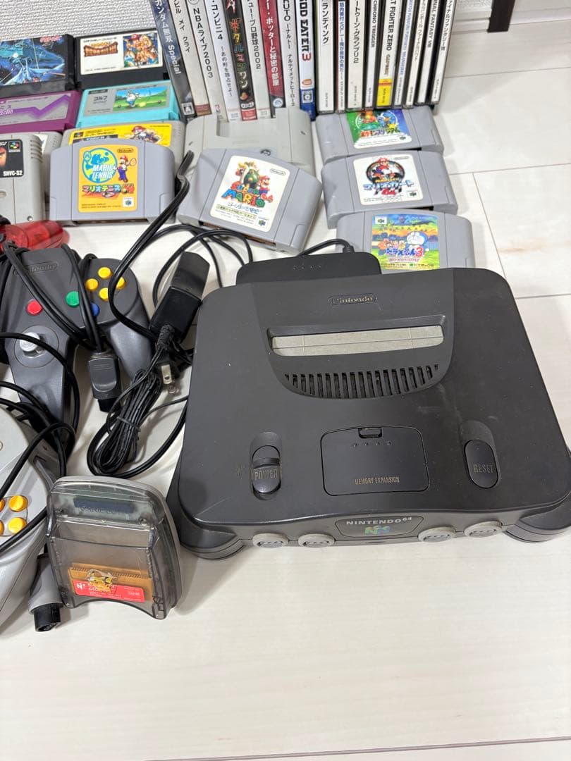 レトロゲーム詰め合わせ（ニンテンドー64、ファミコン、プレステソフトなど）