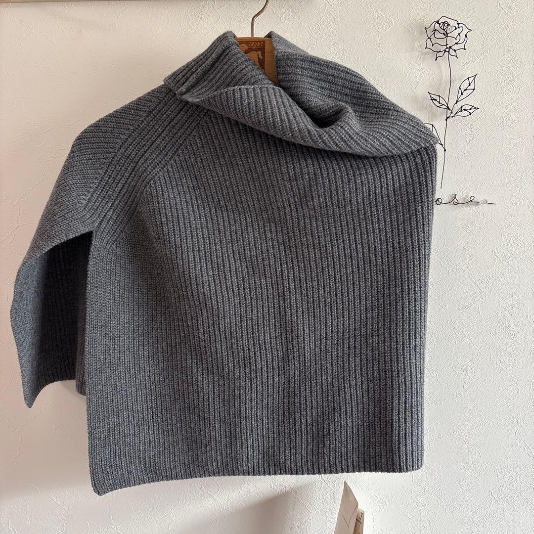 〈未使用タグ付き〉　JOURNAL STANDARD グレー ネックウォーマー