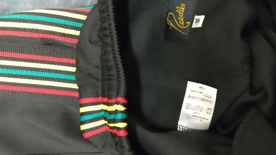 Needles×BEAMS ラスタカラー　トラックパンツ