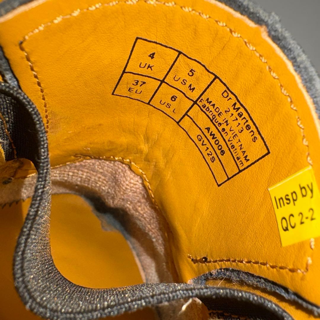 【美品】Dr.Martens×BEAMS 3ホール　エナメル　パテント　UK4