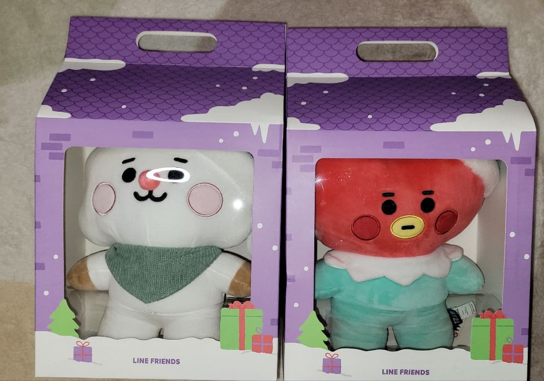 BT21　ベビー　ハッピーホリデー ぬいぐるみ　7体フルコンプ BTS