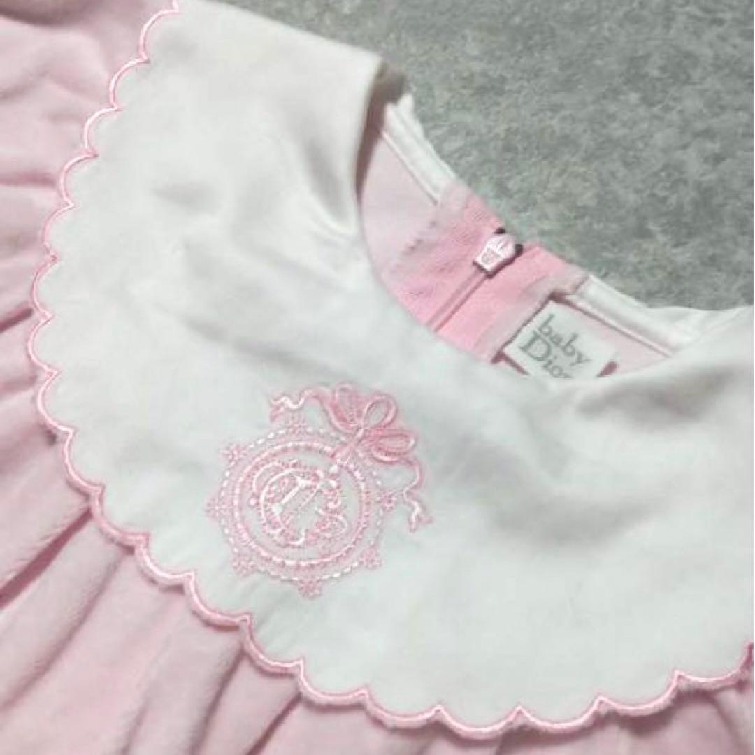 希少✨【美品】Baby Dior ベビーディオール 姫 ワンピース 80 90