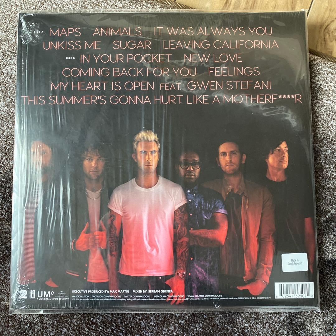 ◆Maroon 5 V レコード