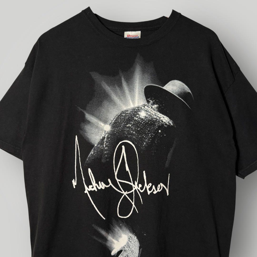 00s Michael Jackson 追悼Tシャツ 黒XL マイケルジャクソン