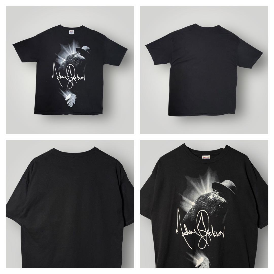 00s Michael Jackson 追悼Tシャツ 黒XL マイケルジャクソン
