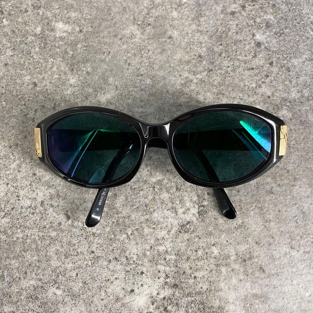 小物 y2k Yves Saint Laurent Oval Sunglasses