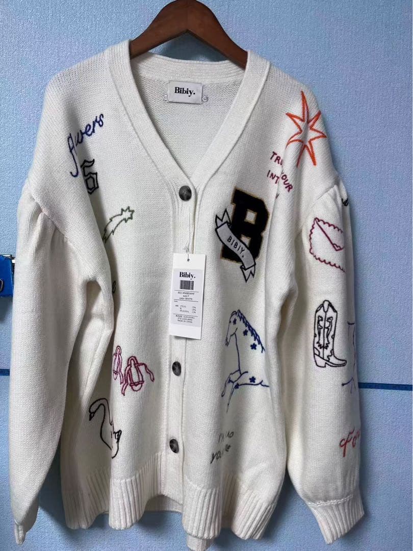 新品　bibiy. B. UNIVERSE CARDIGAN