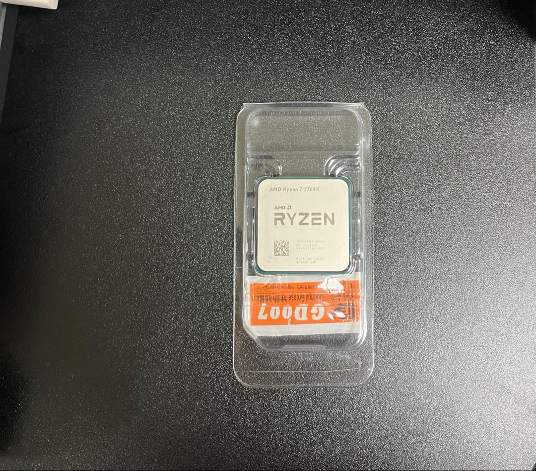 AMD Ryzen 7 5700X CPU AM4　バルク品