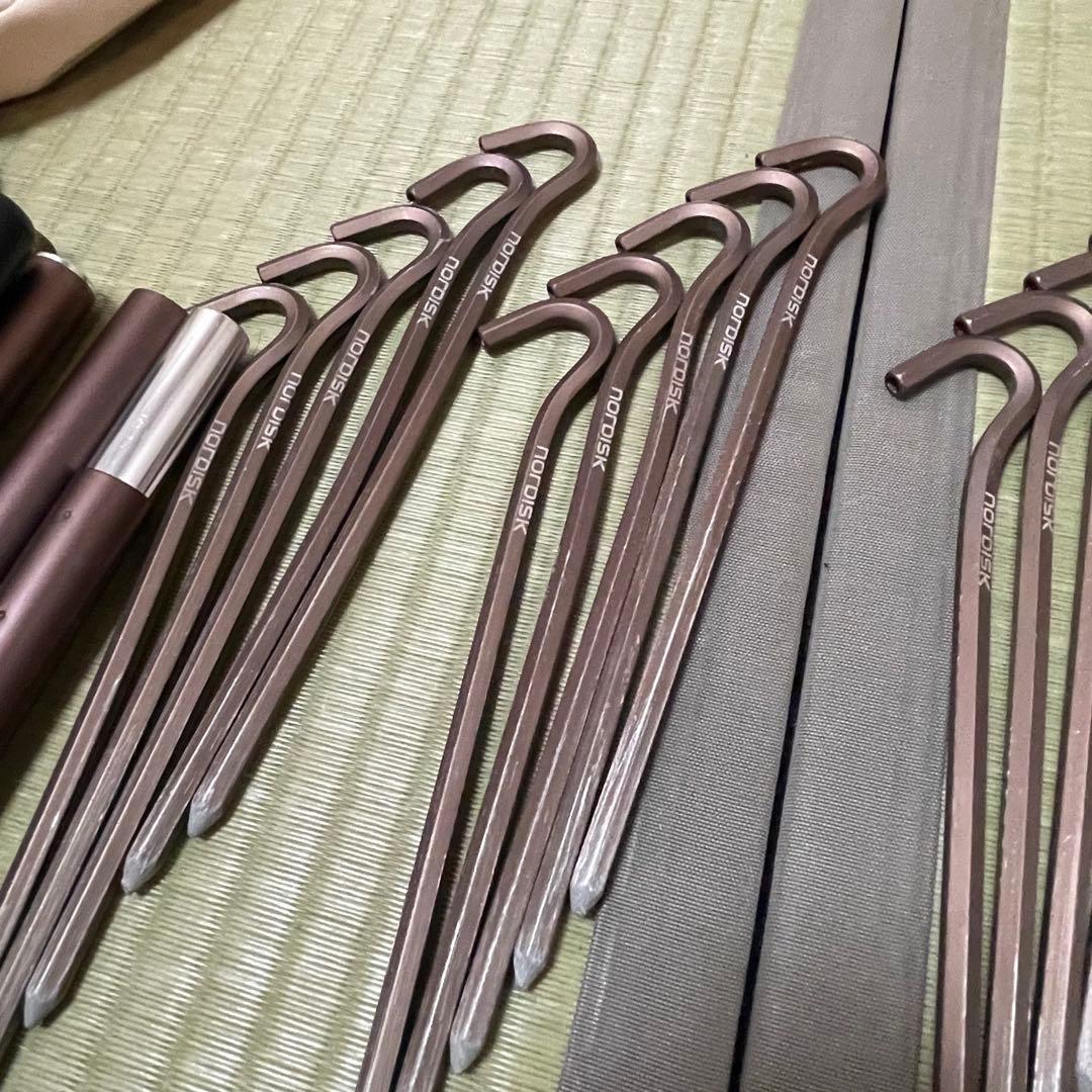 美品 ノルディスク NORDISK 北欧 アスガルドテックミニ テント 簡単設営