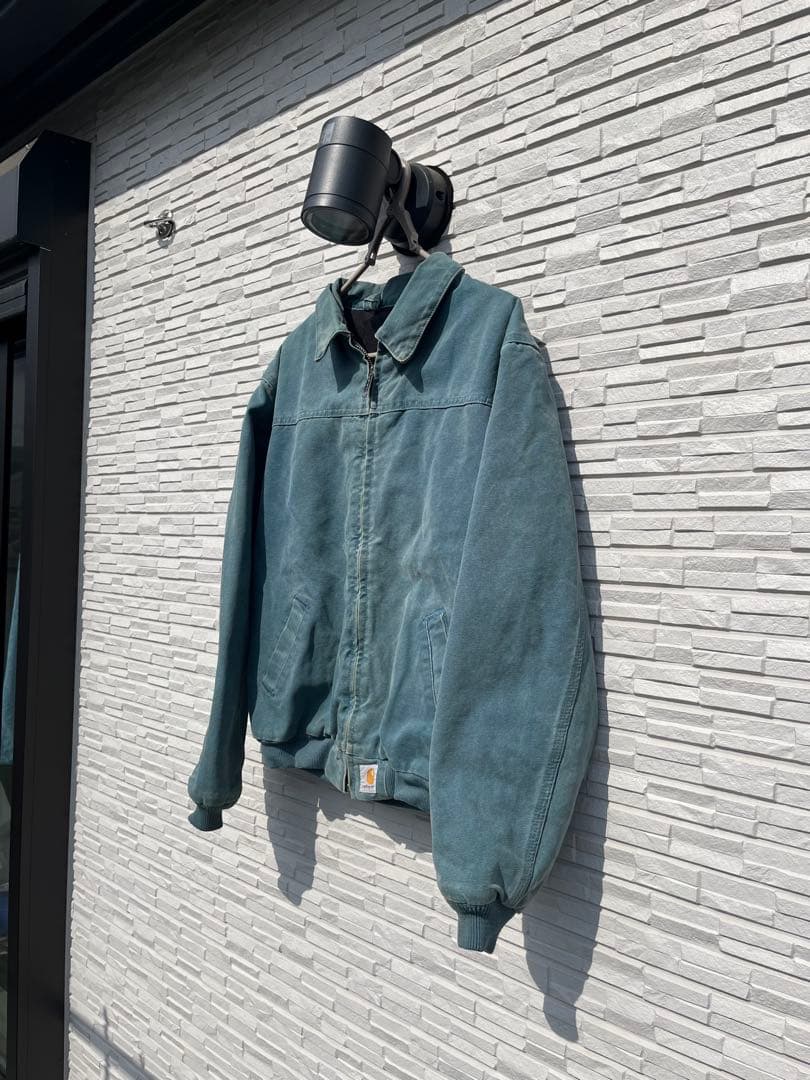 M*k様 カーハート　青緑色 ジッパー付きジャケット サンタフェジャケット