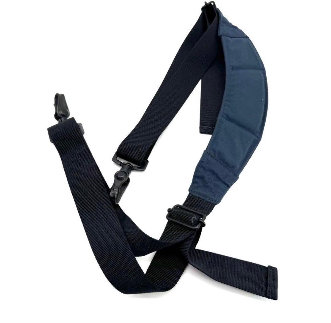 【美品】ポーター ショルダーバッグ 2way HYKE ハイク ドラムバッグ 紺