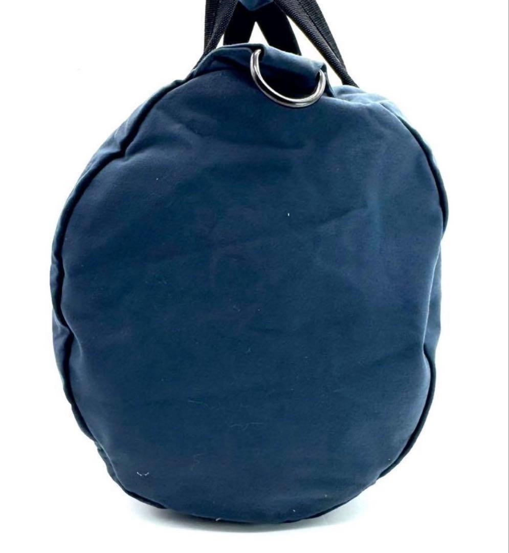 【美品】ポーター ショルダーバッグ 2way HYKE ハイク ドラムバッグ 紺