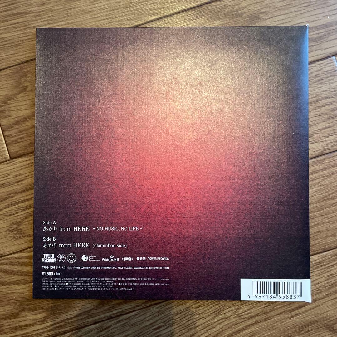 クラムボン THA BLUE HERB あかり レコード　LP boss