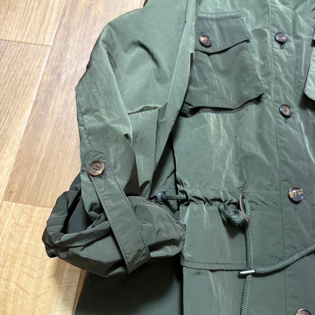 【美品】TATRAS タトラス ガルティーダ ナイロン ブルゾン 03 カーキ