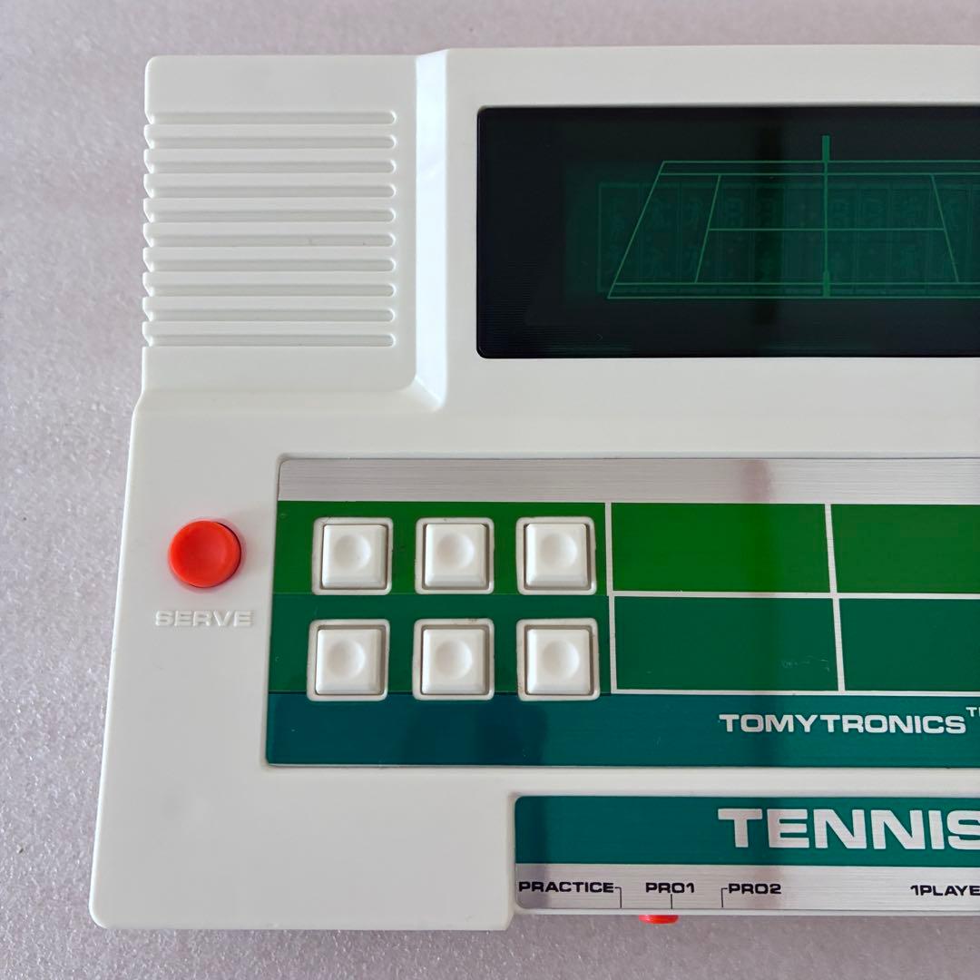 希少 美品 lsiゲーム トミー エレクトロニクスゲーム テニス 昭和レトロ
