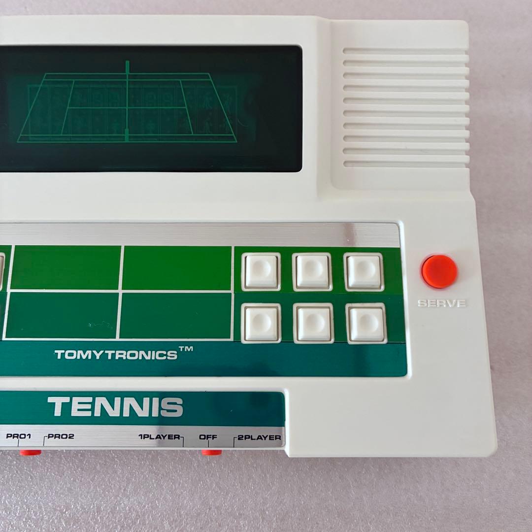 希少 美品 lsiゲーム トミー エレクトロニクスゲーム テニス 昭和レトロ