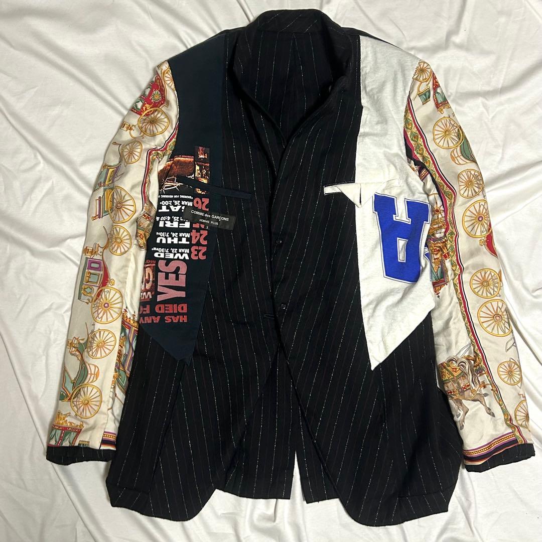 COMME des GARCONS 【デカダンス期】 燕尾ジャケット 古着再構築