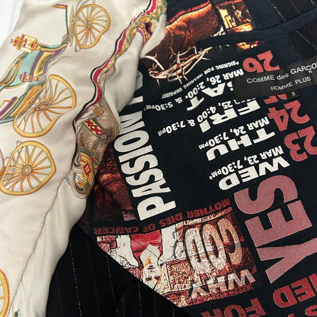 COMME des GARCONS 【デカダンス期】 燕尾ジャケット 古着再構築