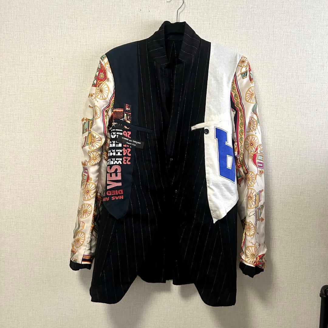 COMME des GARCONS 【デカダンス期】 燕尾ジャケット 古着再構築