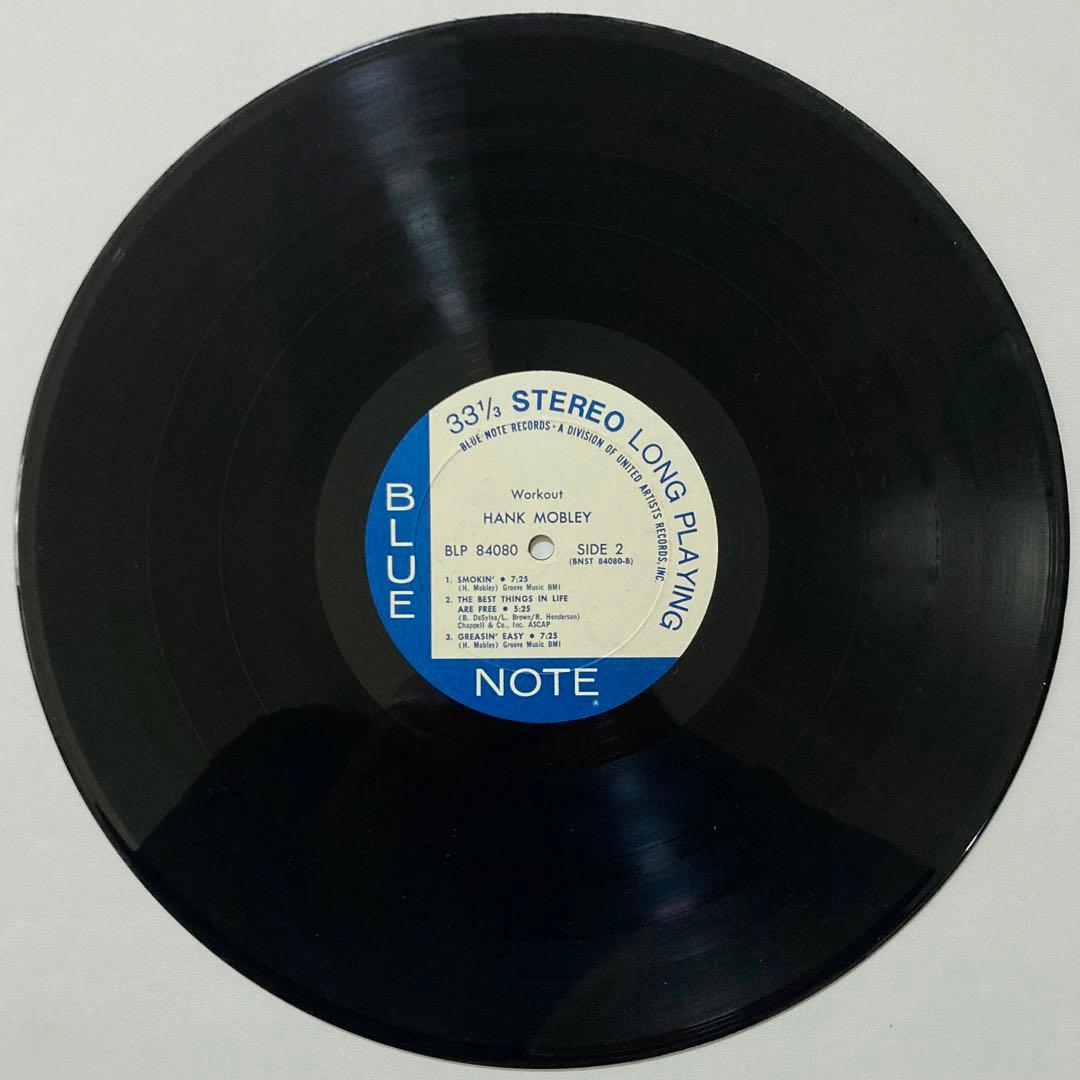 激レア US盤 HANK MOBLEY WORKOUT BLUE NOTE