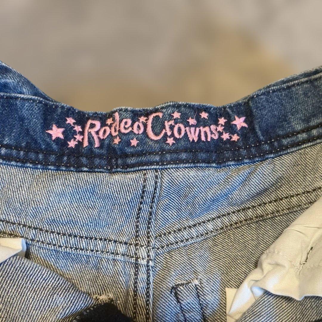 Rodeo Crowns バックリボン付きデニムパンツ