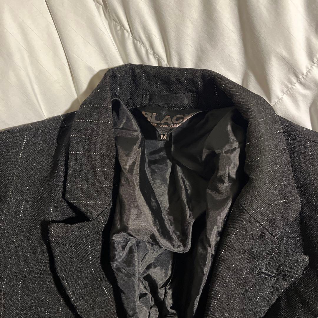 BlackCommedesGarcons 縮絨 zip Jacket