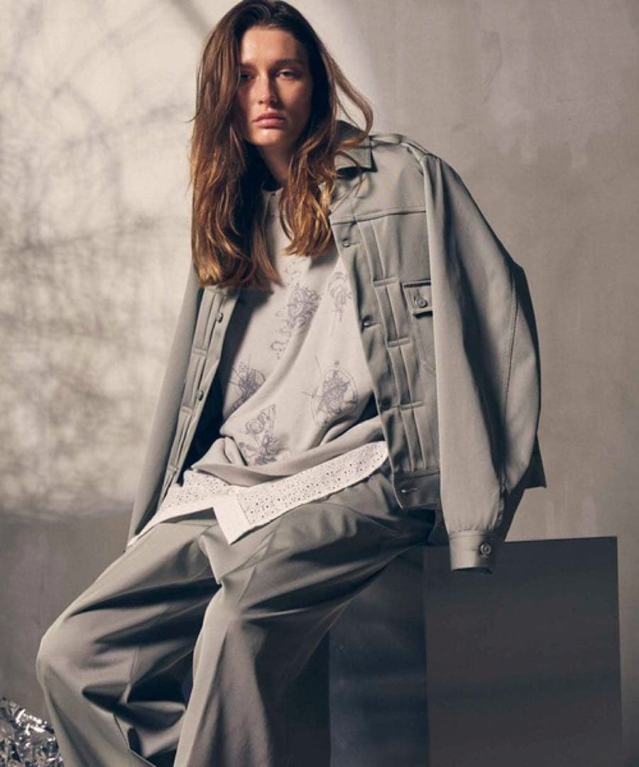 ジャケット・アウター Triacetate Dress-Over 2nd Jacket