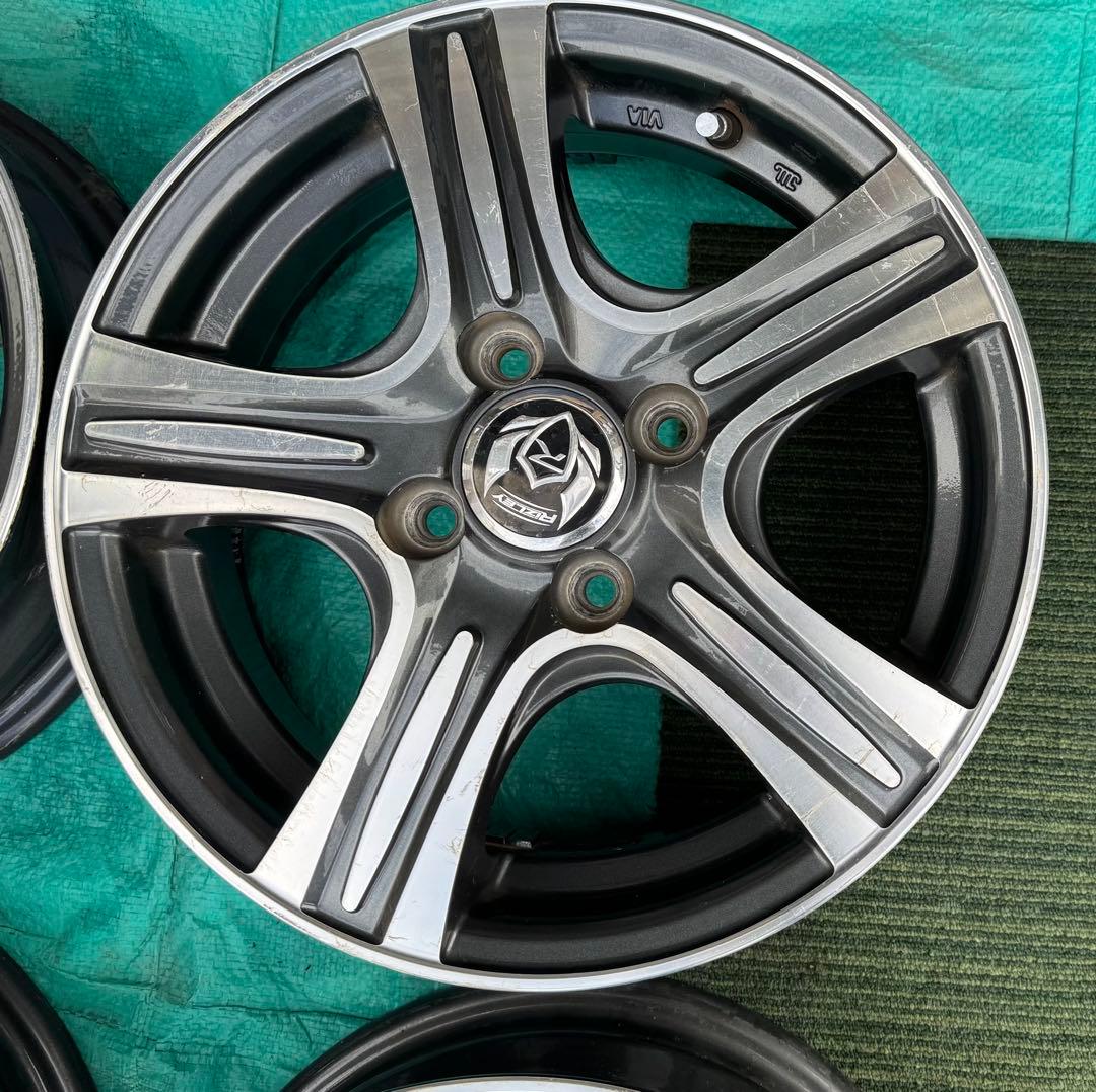 ウエッズ RIZLEY ライツレー アルミホイール14インチ4.5j +45 4