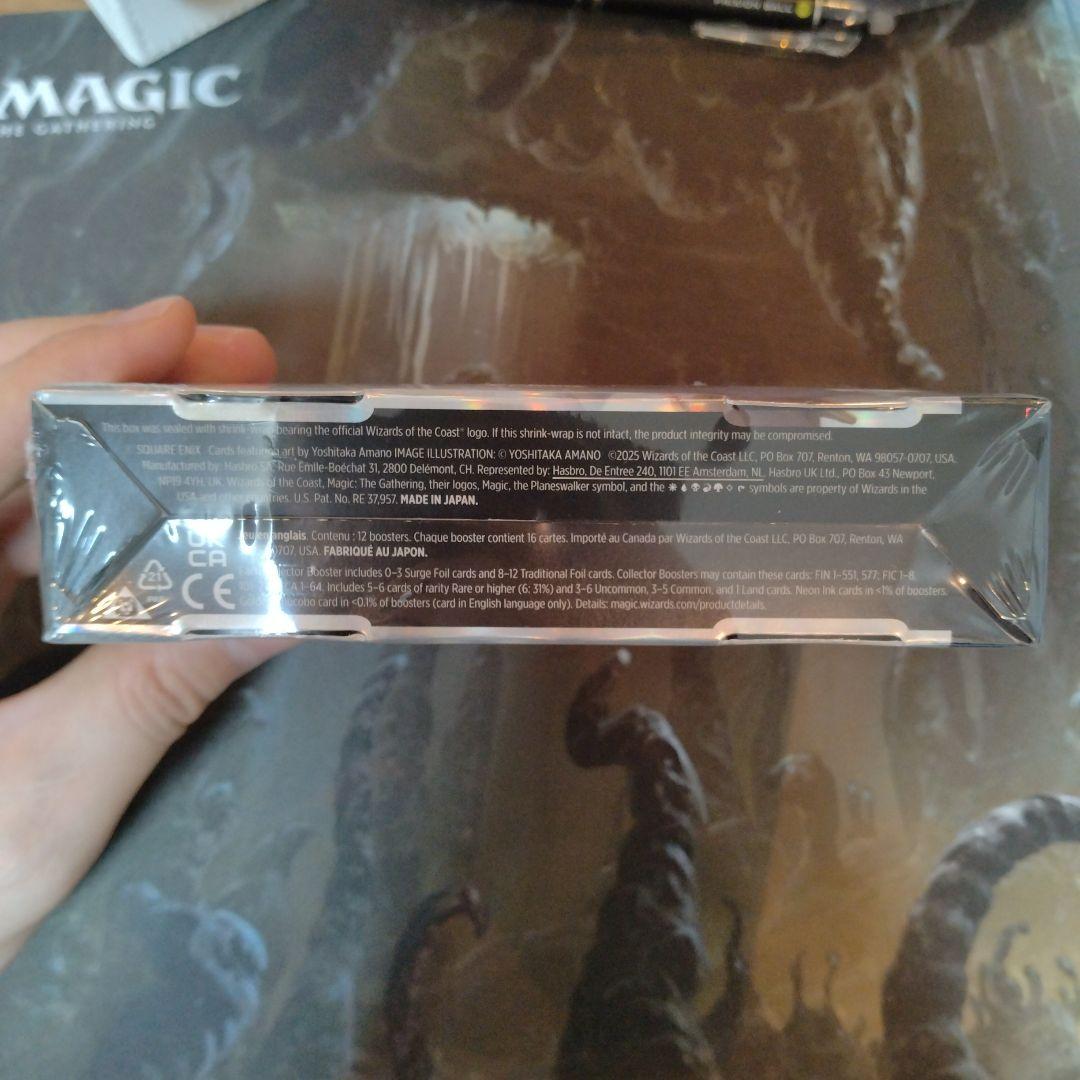 MTG FF コレクター ブースター　英語　１箱　　プロモ付き　どちらも未開封品