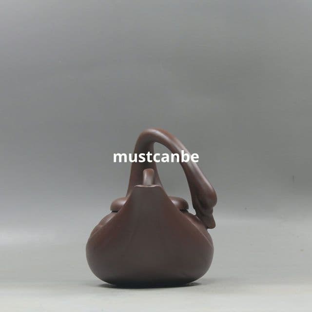 紫砂壷 茶壷 白鳥壷 未使用品