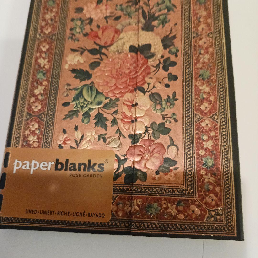 paperblanks Rose Garden ミディ横罫ノート2冊セット
