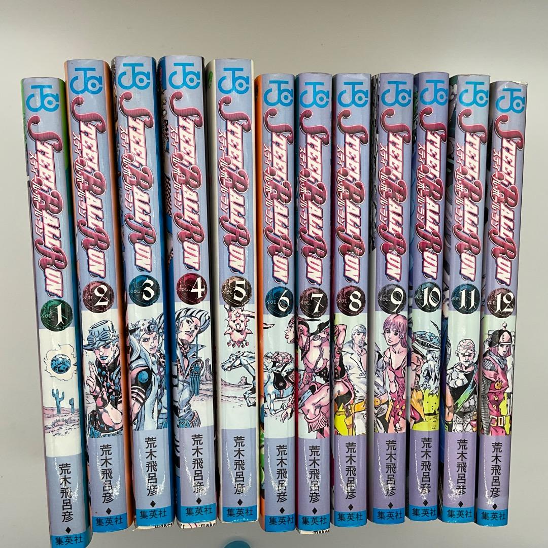 【全巻】ジョジョの奇妙な冒険　7部　スティールボールラン