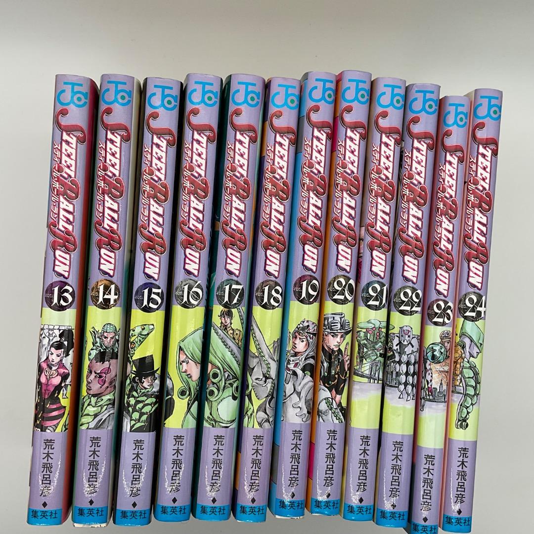 【全巻】ジョジョの奇妙な冒険　7部　スティールボールラン