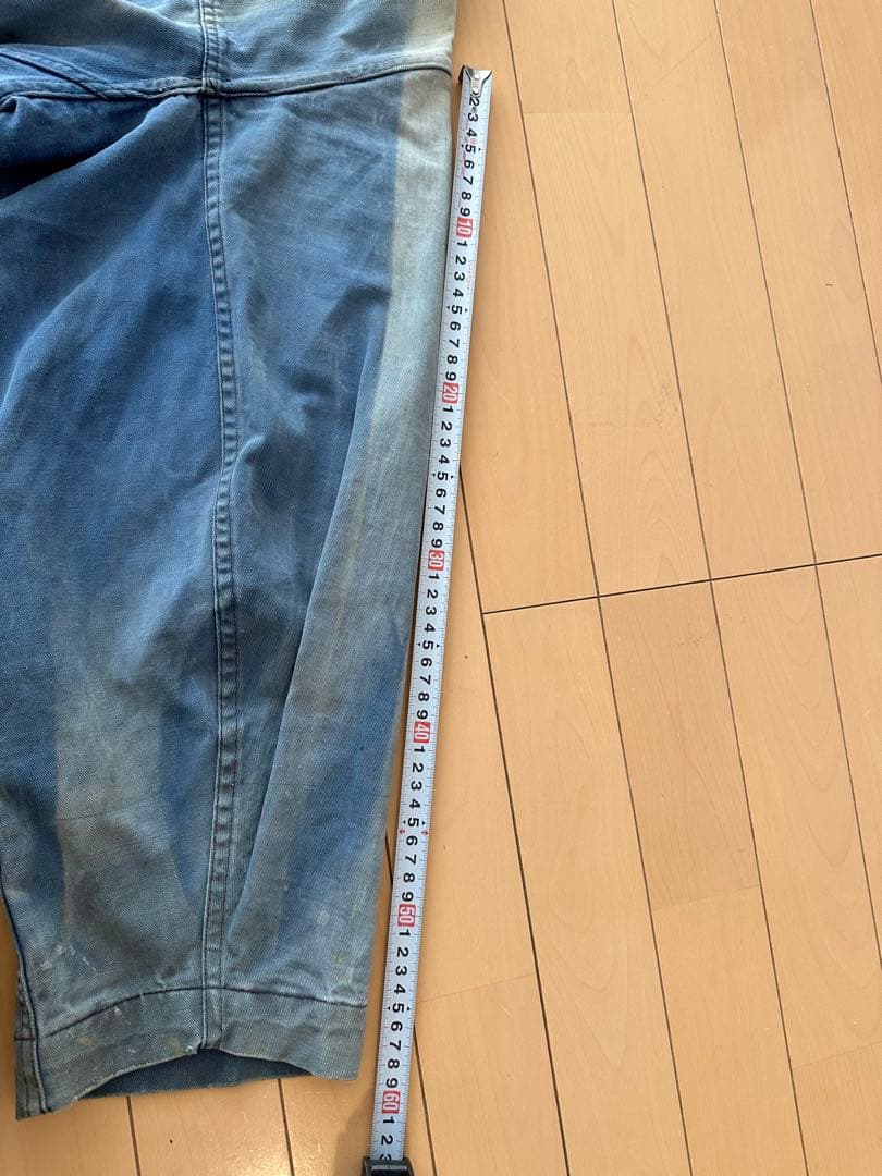 50's \"UNKNOWN\" Euro Vintageコート 100%コットン